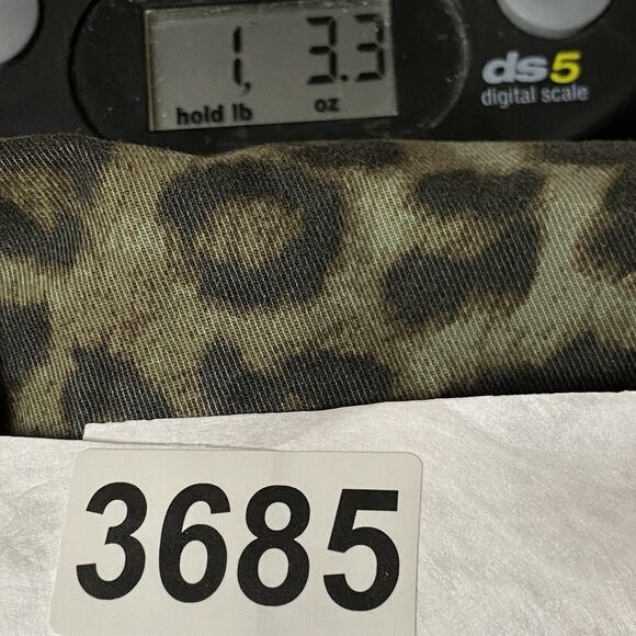 Good American Leopard Print Utility Jacket Women XS Retro Streetwear Safari Chic - Picture 9 of 10